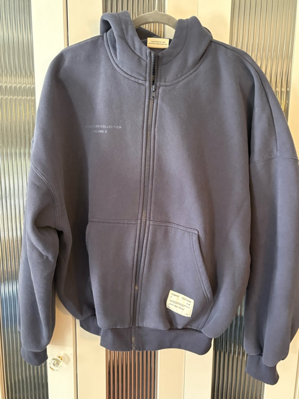 Comfrt Affirmation Zip Hoodie and Straight Leg Sweatpant
